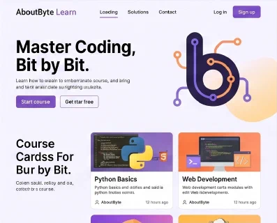 AboutByte.com concept 1